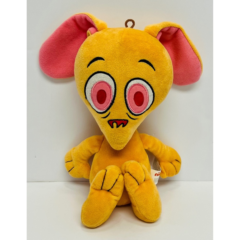 Nickelodeon Ren and Stimpy Ren Hoek Plush Stuffed Animal 10 inch Orange 2018